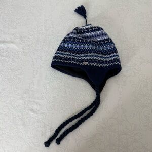 Bula Brand Wool Knit Winter Snow Hat with Earflaps and